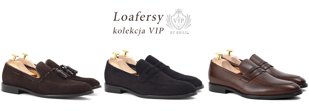 Trzy topowe modele męskich loafersów. 