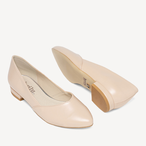 Eleganckie balerinki Jolene beżowe