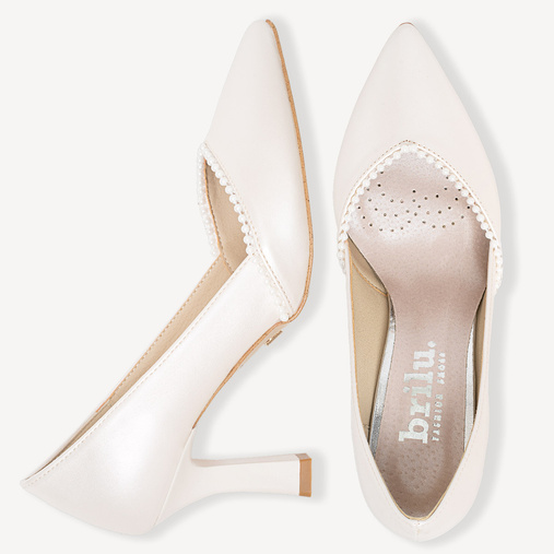 Ślubne ozdobne szpilki z perełkami Arisell ivory