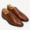 Męskie buty wizytowe ze skóry naturalnej Stefano brązowe