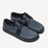 Skórzane buty męskie barefoot Luca granatowe