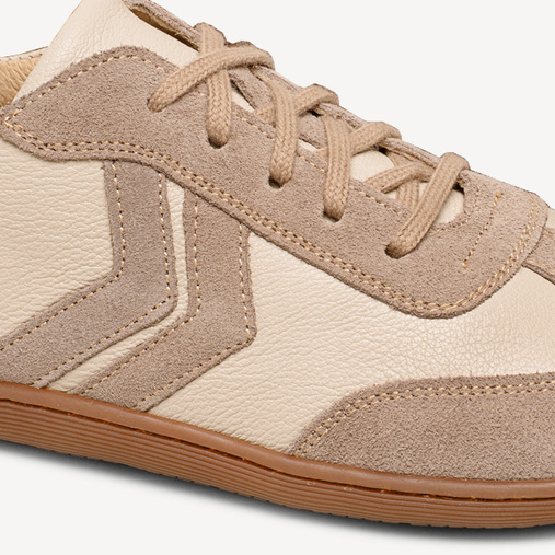 Skórzane damskie sneakersy barefoot Astoria beżowe