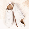 Skórzane sneakersy damskie Japan Style Riley białe
