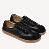 Skórzane minimalistyczne sneakersy barefoot Skyler czarne
