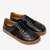 Skórzane męskie sneakersy barefoot Dave czarne