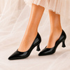 Klasyczne lakierowane szpilki Zalia czarne