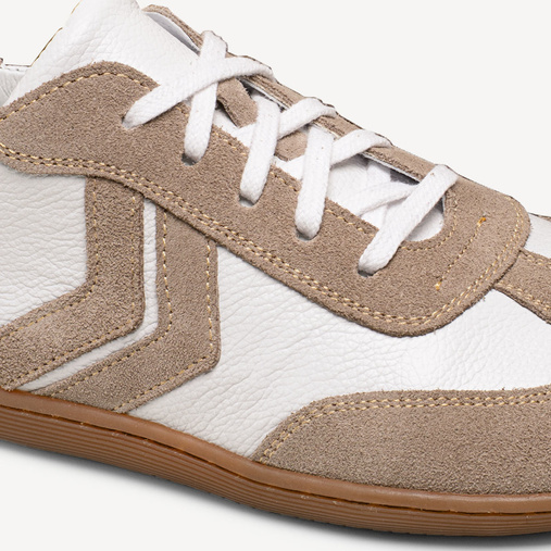 Skórzane damskie sneakersy barefoot Astoria białe