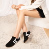 Skórzane sneakersy barefoot damskie anatomiczne Journey czarne