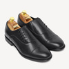Skórzane wizytowe półbuty męskie oksfordy Blake czarne