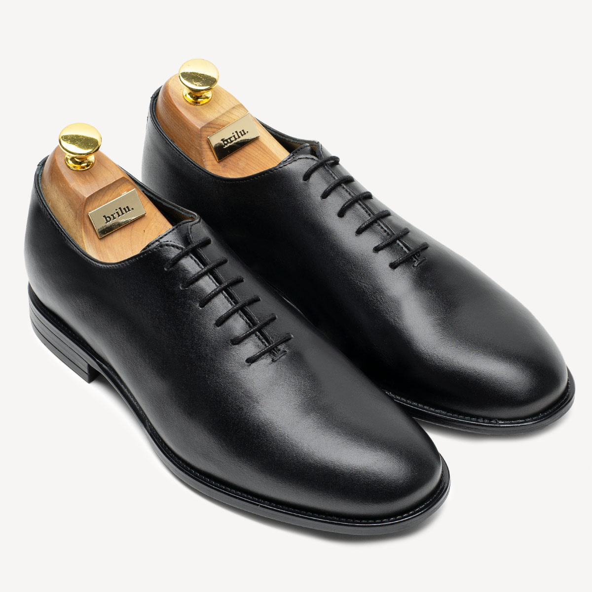 Skórzane buty wizytowe lotniki Steven czarne