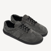 Skórzane minimalistyczne sneakersy barefoot Davos szare