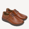 Męskie skórzane półbuty Malcolm brązowe