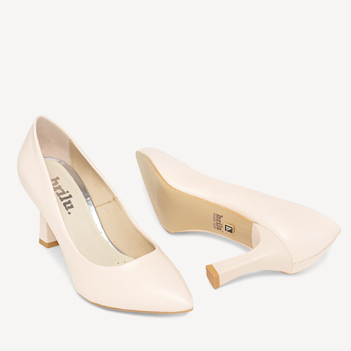 Ślubne klasyczne szpilki Kadence ecru