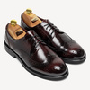 Wizytowe brogsy ze skóry naturalnej Noah bordowe