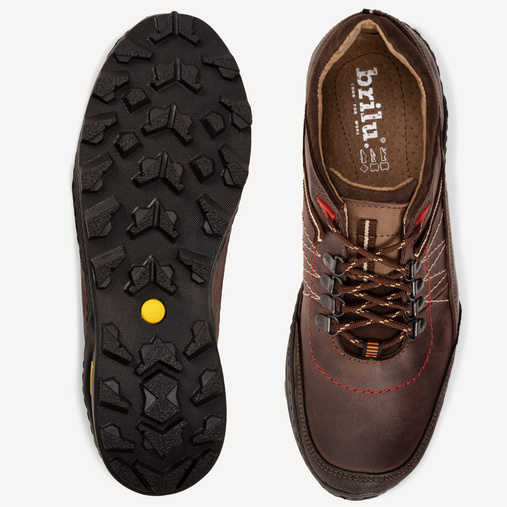 Męskie buty trekkingowe Emerson brązowe