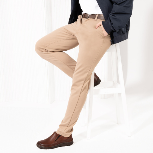 Męskie skórzane półbuty wkładane Bruno brązowe