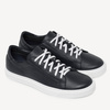 Skórzane sneakersy męskie Zack granatowe