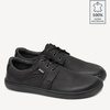 Skórzane buty męskie barefoot Luca czarne